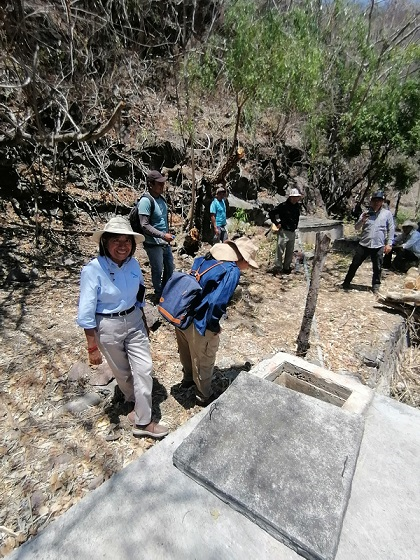 Visita socio-técnica a la comunidad de Rancho Viejo del municipio de Tlaquiltenango, Morelos